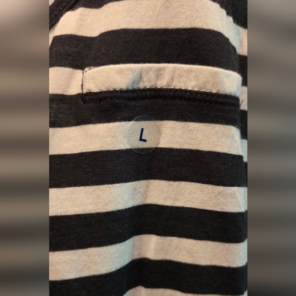 Aerie Black&white Striped Lightweight Tank Top SzL NWT - Picture 4 of 8